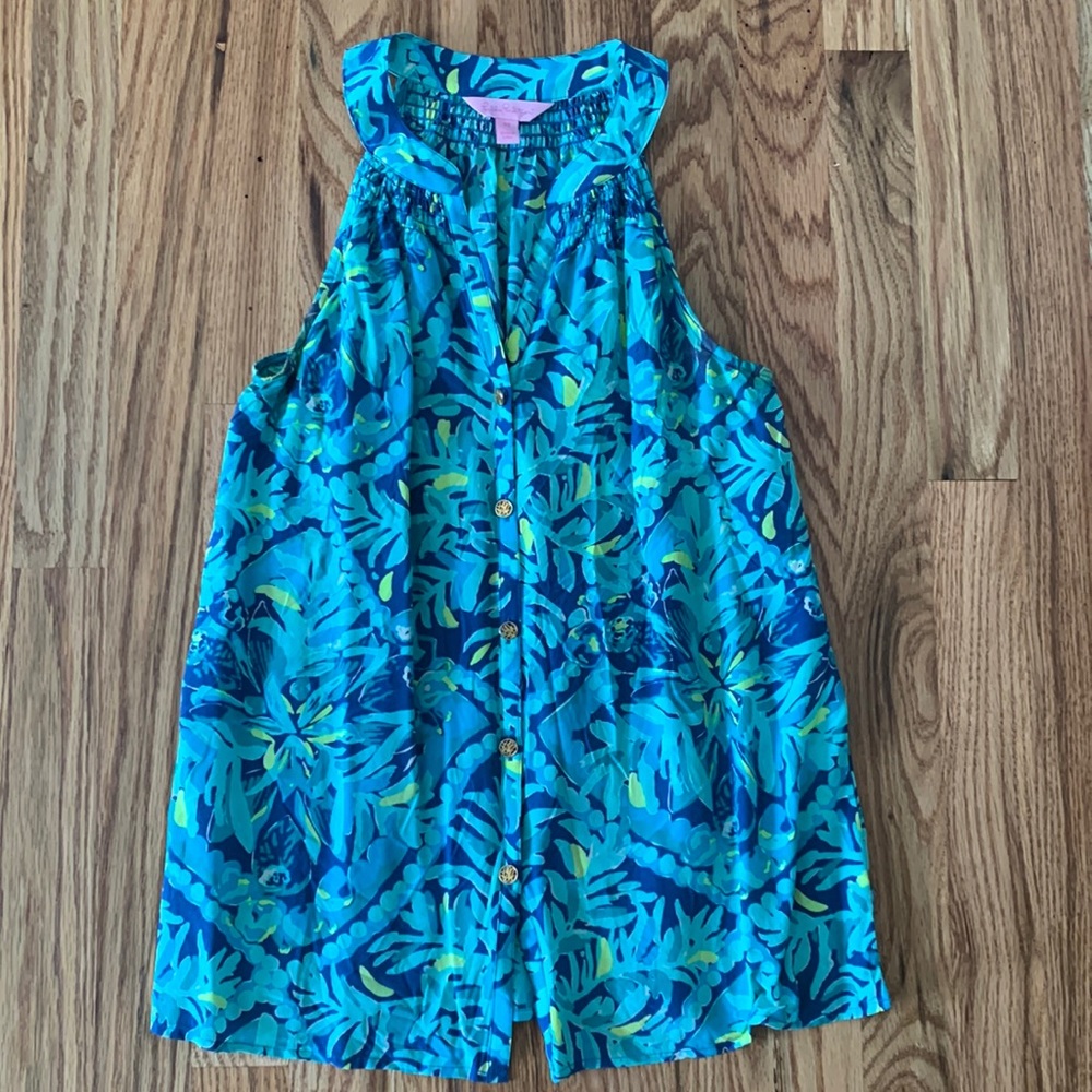 Lilly Pulitzer silk tank